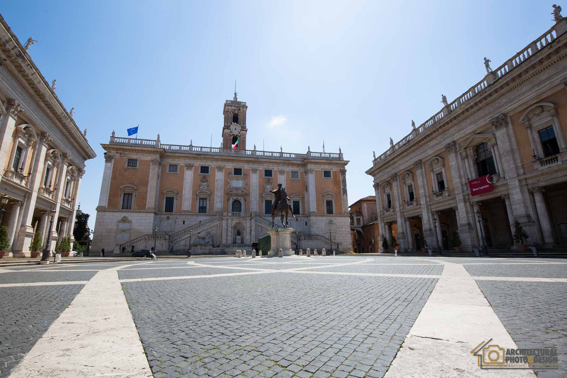 Architettura sotto il Lockdown - Piazza del Campidoglio