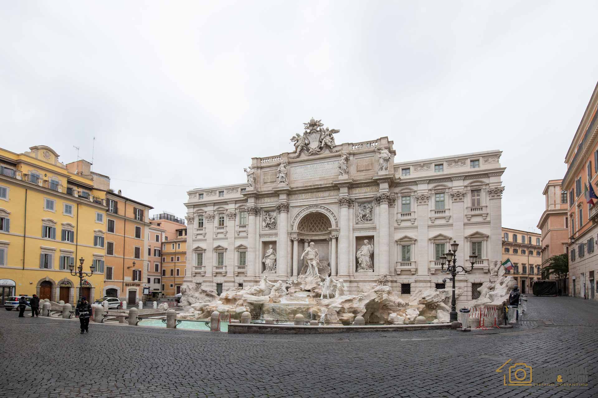 Architettura sotto il Lockdown - Fontana di Trevi