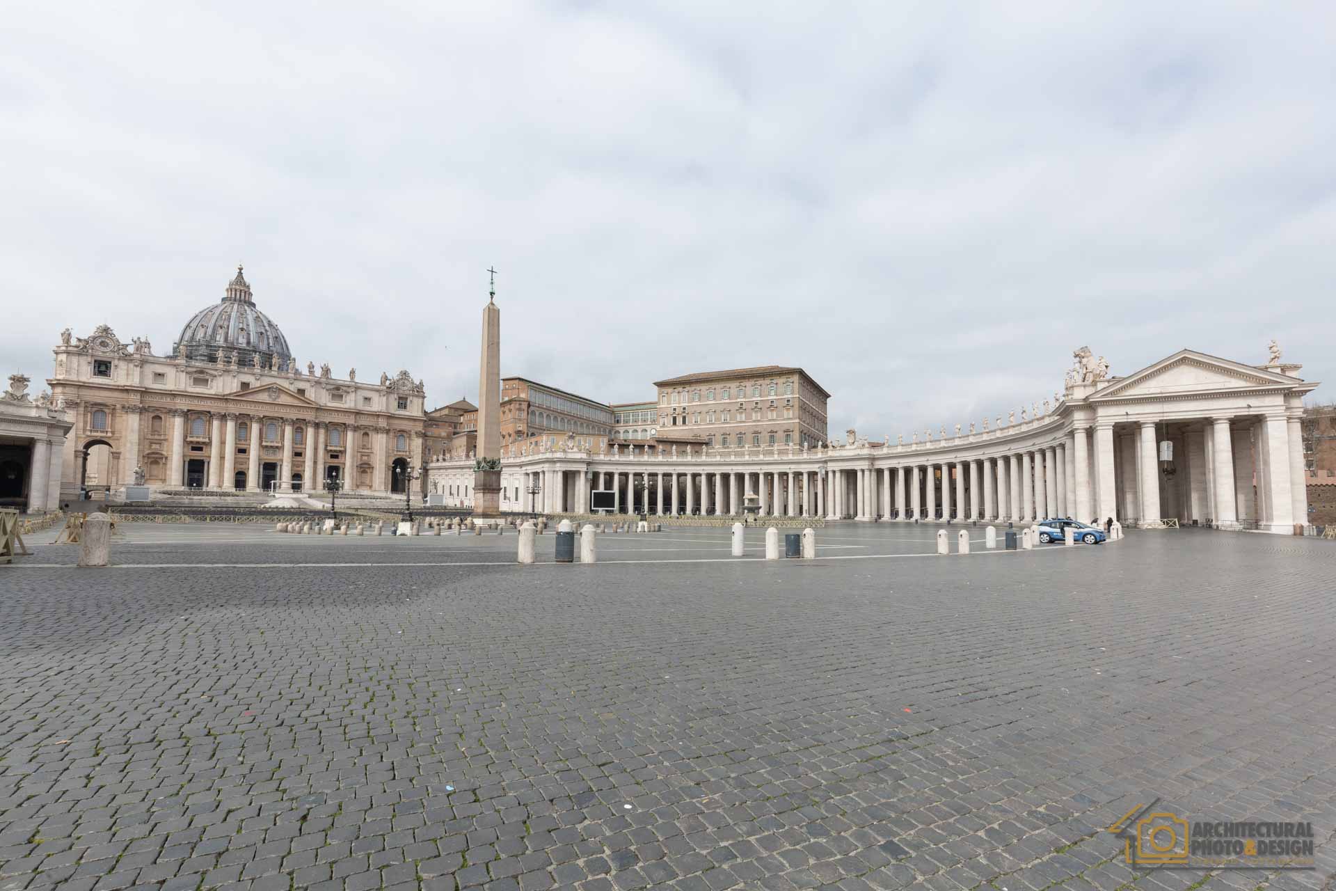 Architettura sotto il Lockdown - Piazza San Pietro