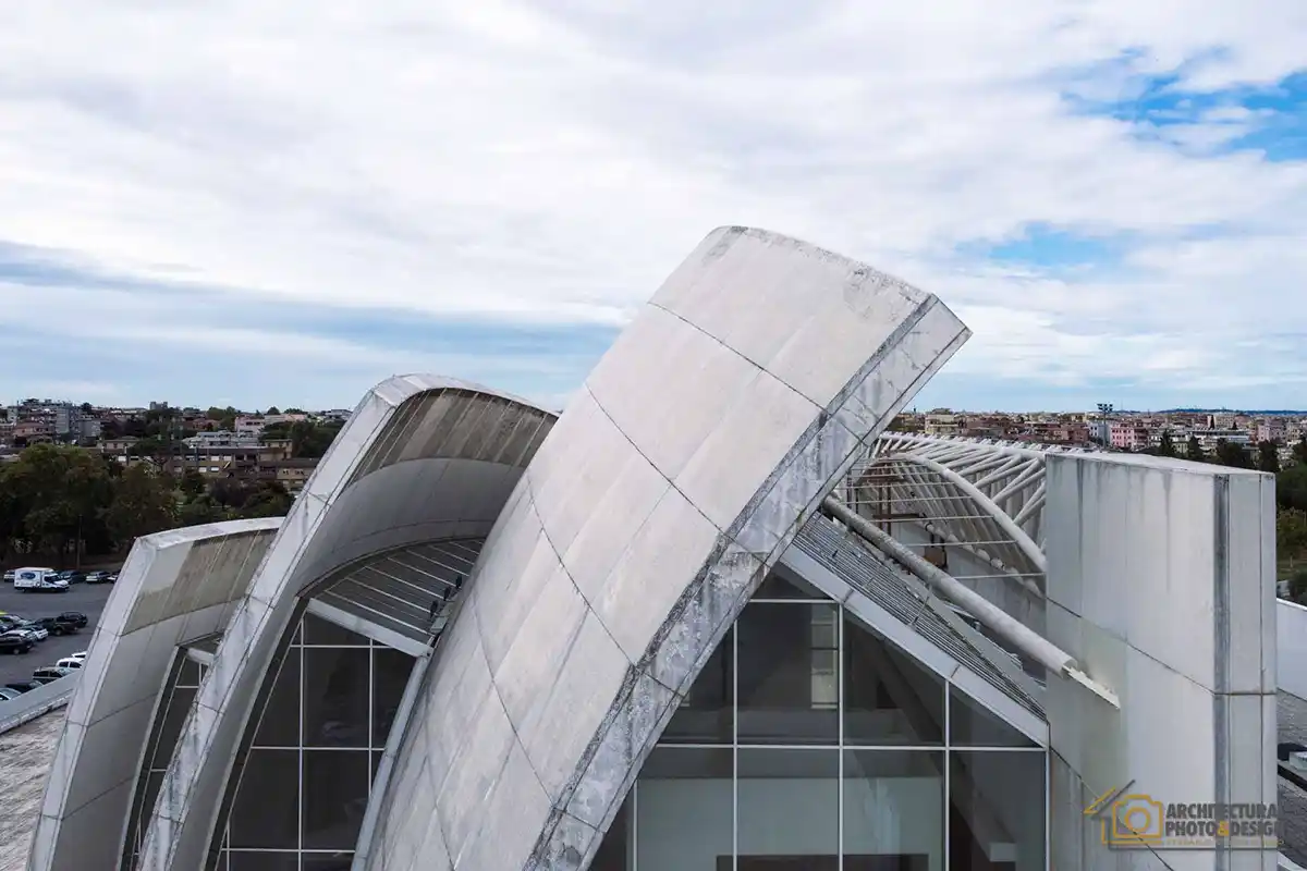Dettaglio della Chiesa Dio Padre Misericordioso - Roma